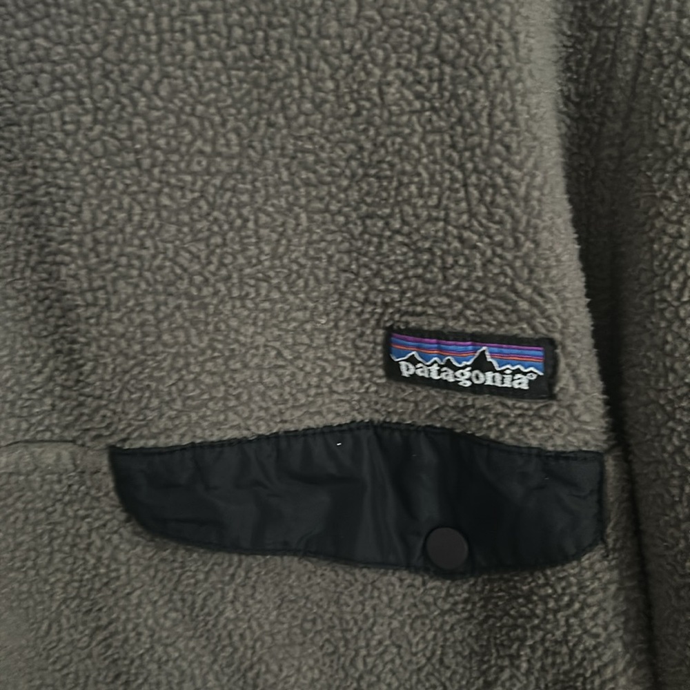 Patagonia Gray Fleece Pullover - Picture 3 of 5